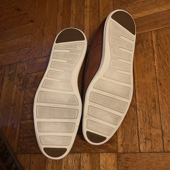 Cole Haan Tan/Ivory ØriginalGrand Wingtip Oxfords Men's 13M — NWOT - Picture 4 of 7